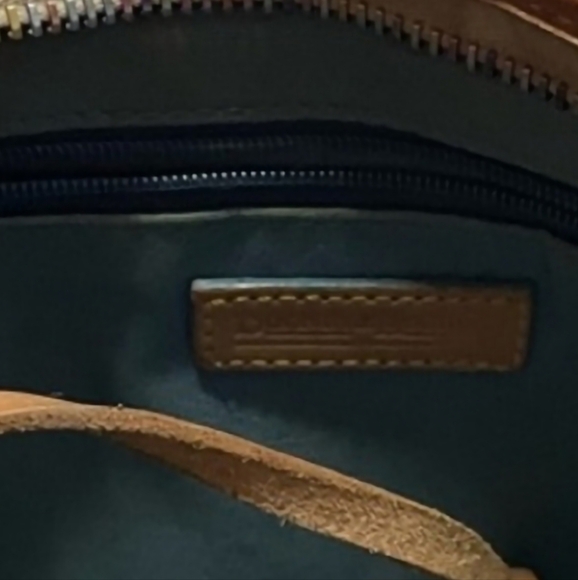 🩷2pc Dooney & Bourke Y2K Cream Monogram DB Insignia Shoulder Bag & Zip Wallet - Picture 10 of 11